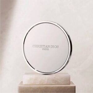 Christian Dior Candle Stand or Jewelry and Trinket Tray - Silver